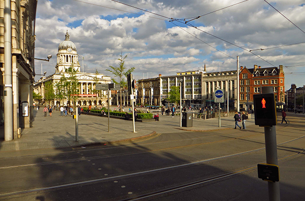 Nottingham city centre